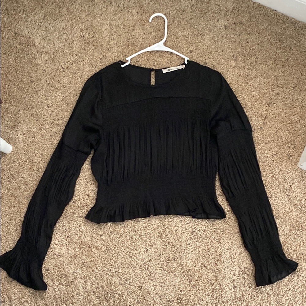 The Impeccable Pig Black Blouse